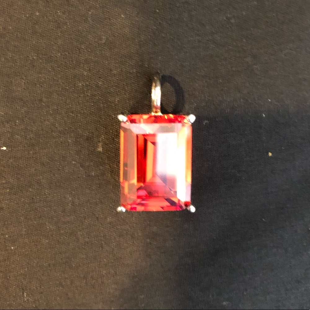 Red necklace pendant